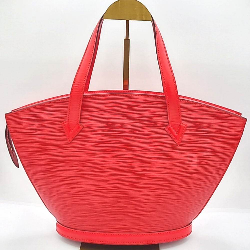 Louis Vuitton Saint Jacques PM Epi Leather Red Tote